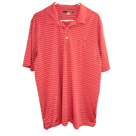 Greg Norman Tasso Elba Performance Golf Polo L - Picture 2 of 6